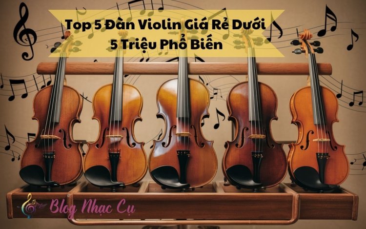 Top 5 Đàn Violin Giá Rẻ Dưới 5 Triệu Phổ Biến